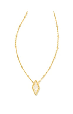 Kinsley Short Druzy Pendant Necklace