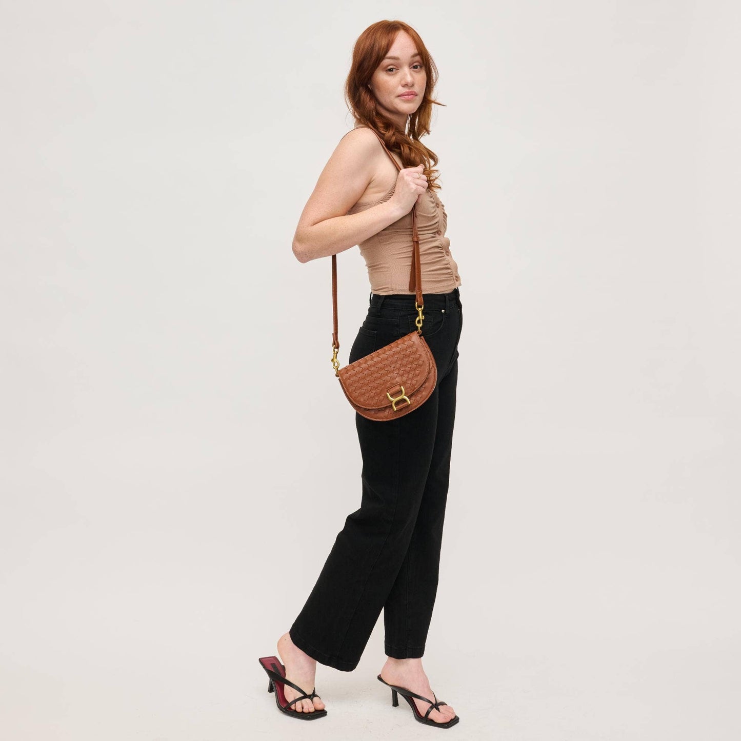 Alise Woven Crossbody