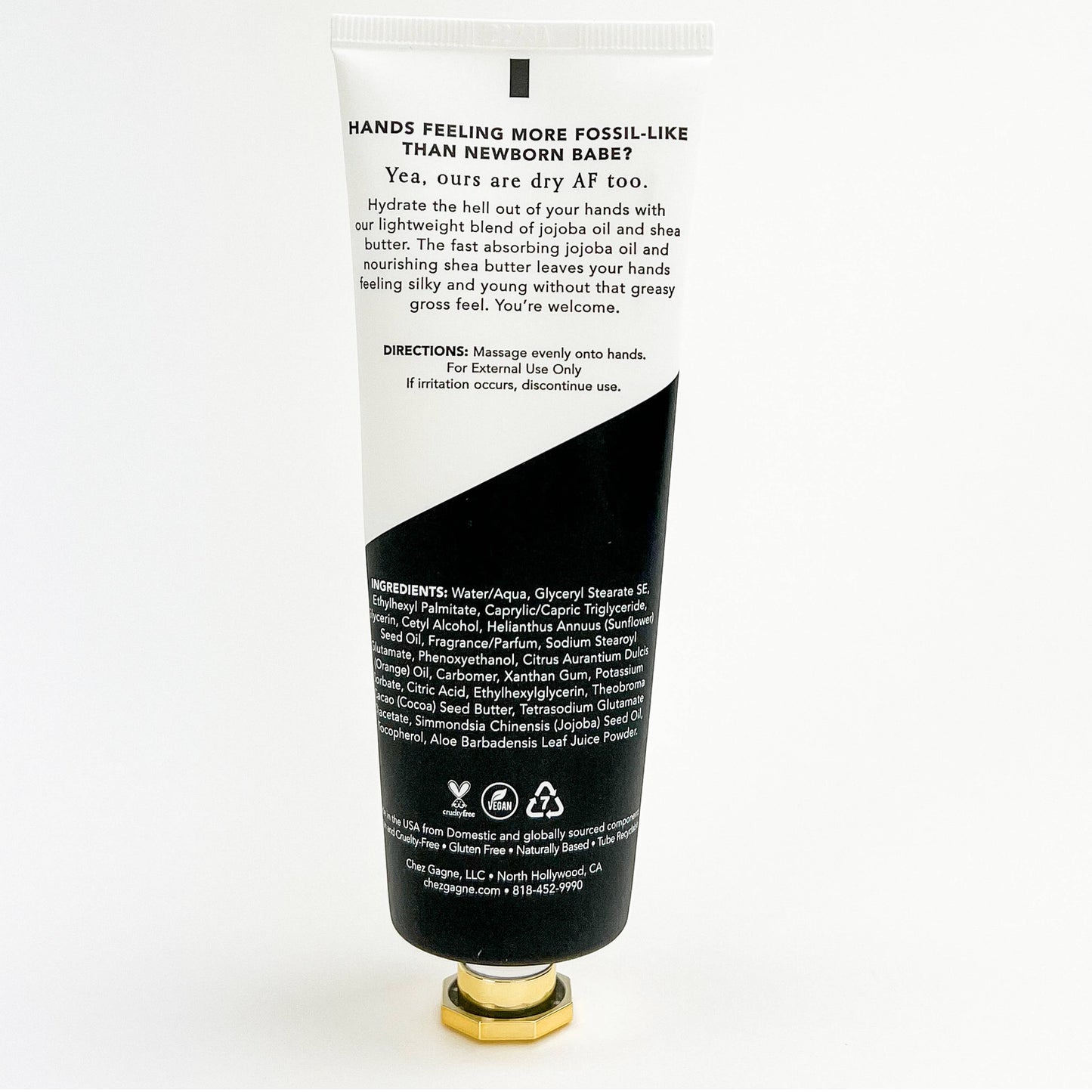 Anti-Granny Hands - Orange Vanilla - - Vegan Hand Crème - 3.4oz