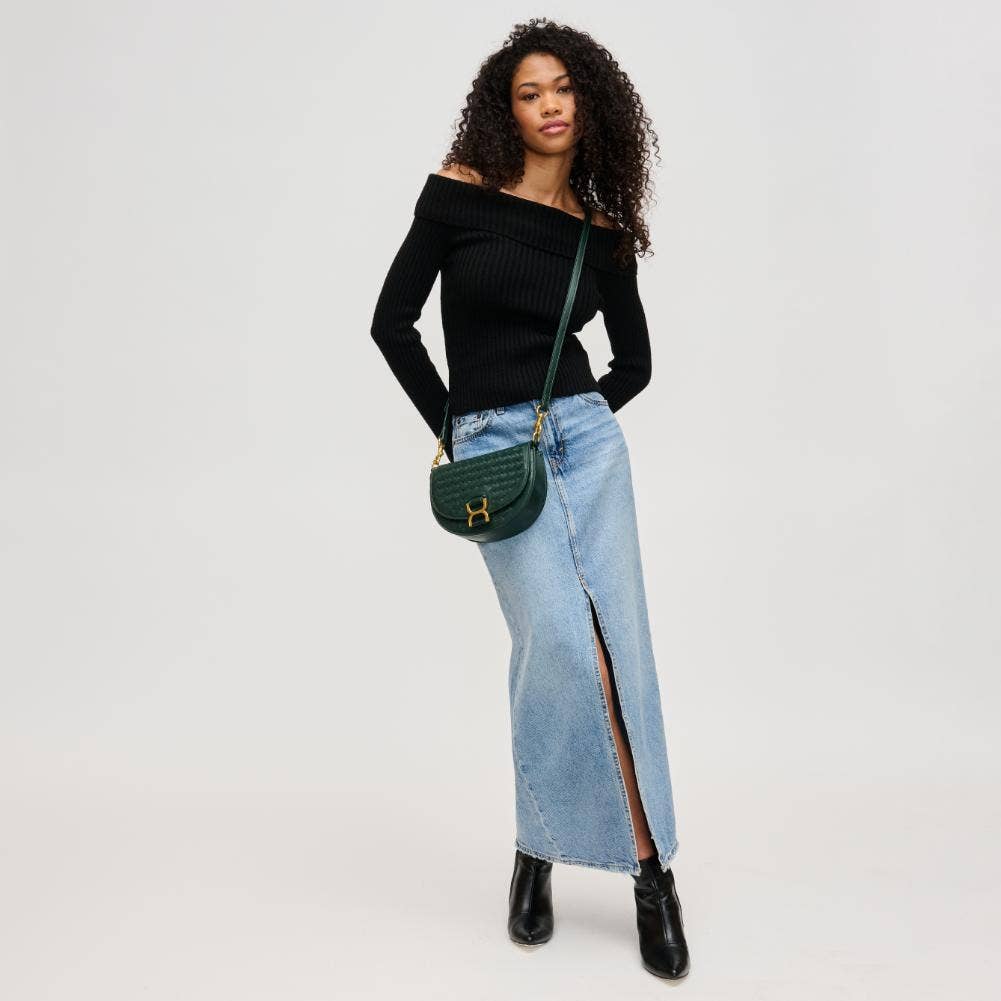 Alise Woven Crossbody