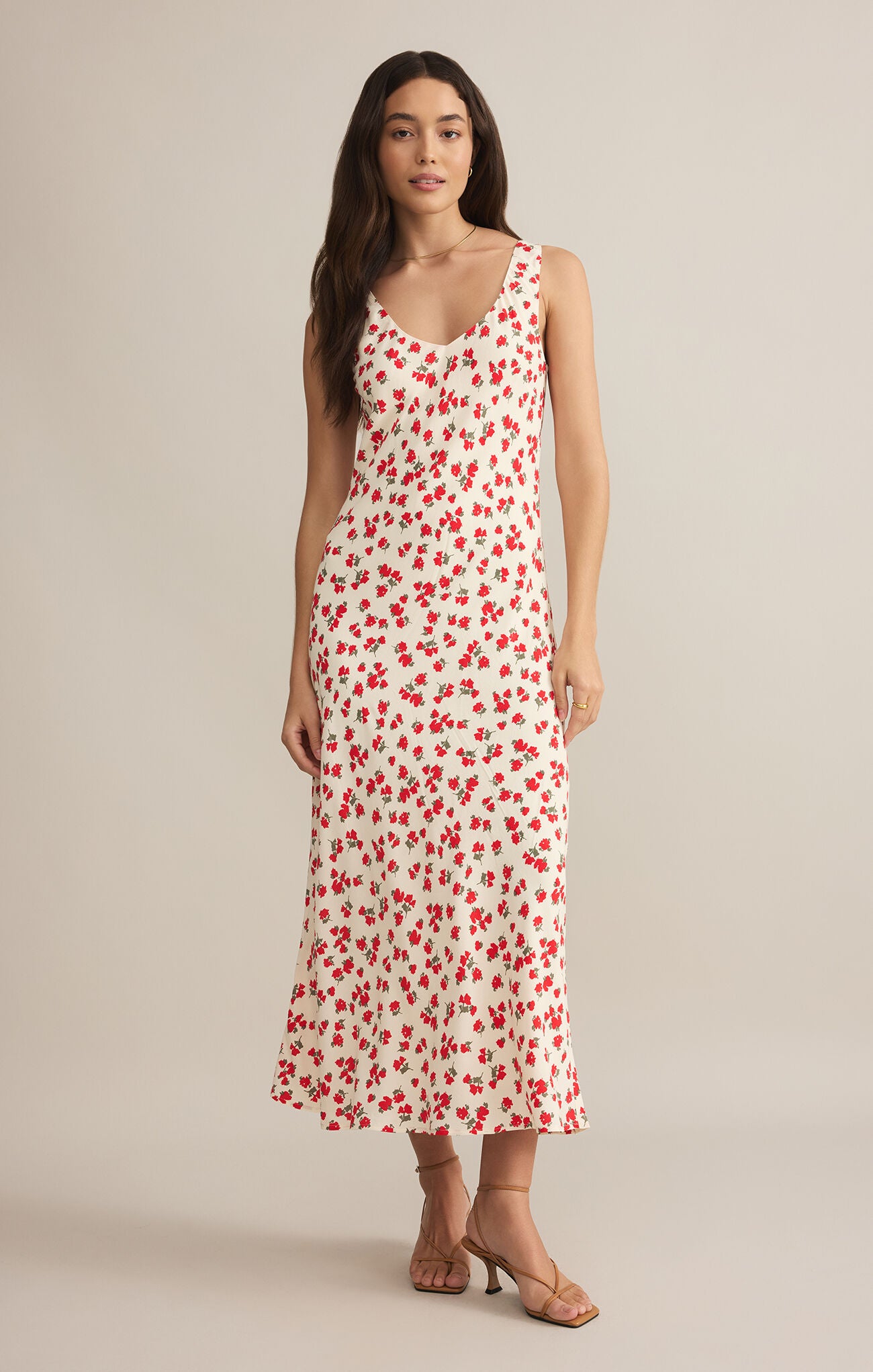 Hana LA Rosa Ditsy Maxi Dress