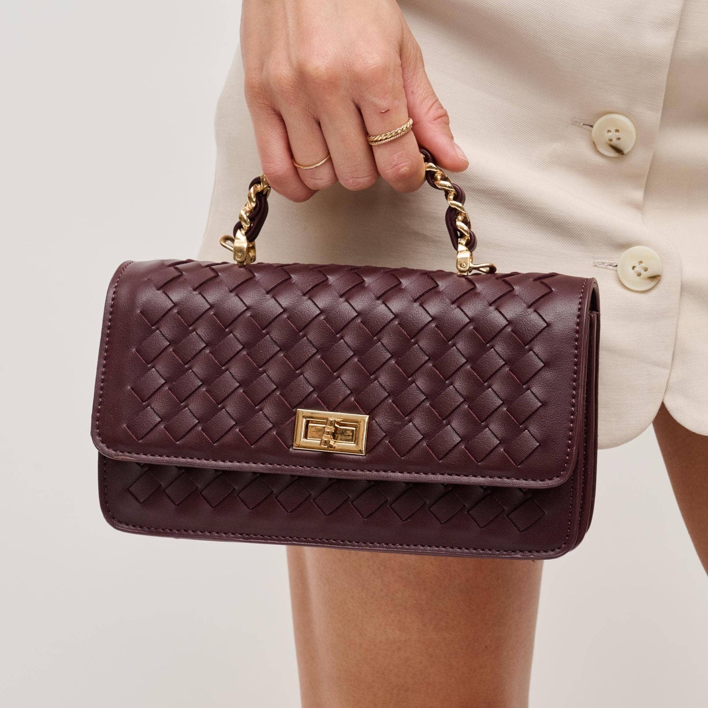 Lulu Woven Crossbody