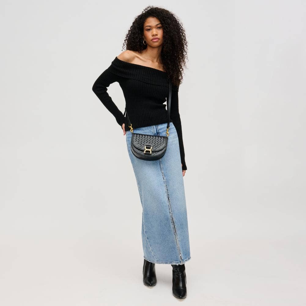 Alise Woven Crossbody