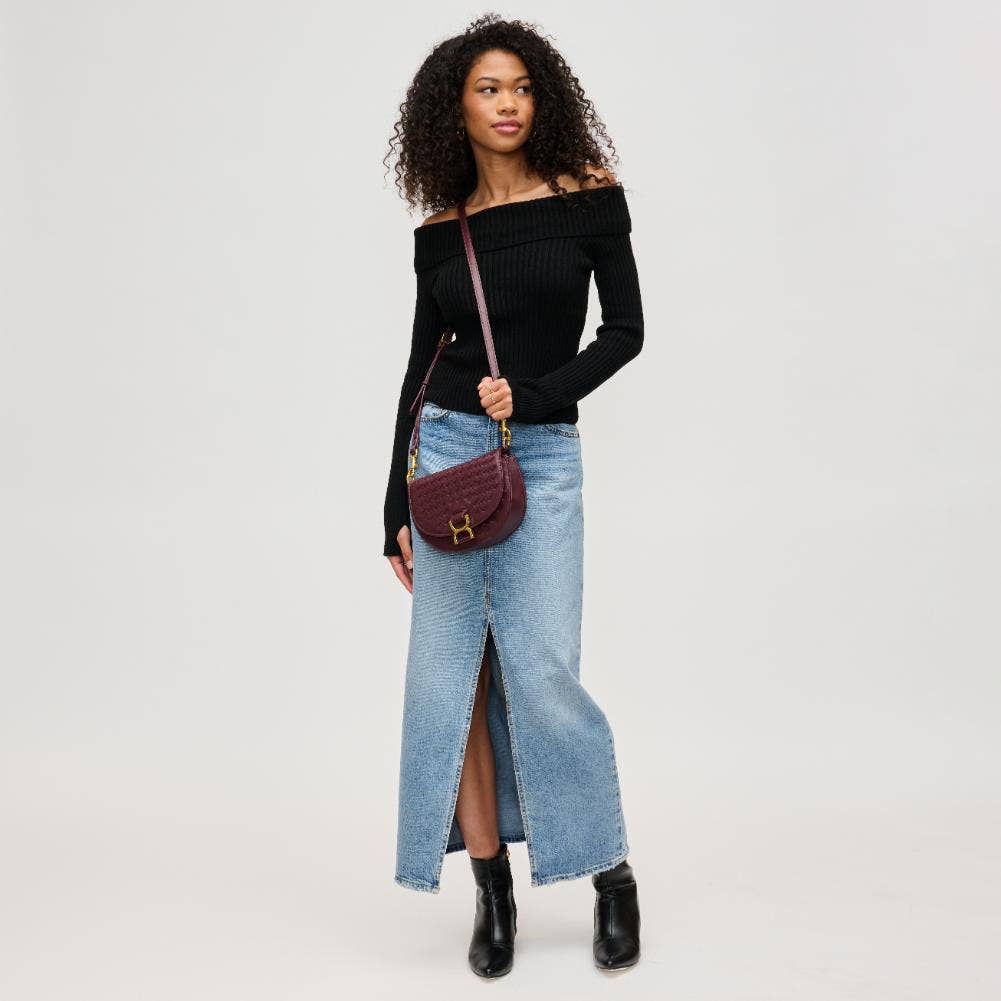 Alise Woven Crossbody