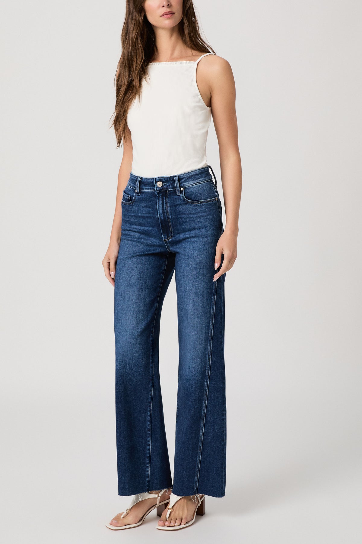 Anessa 31" w/ Twisted Outseam Panel + Raw Hem - Beachline