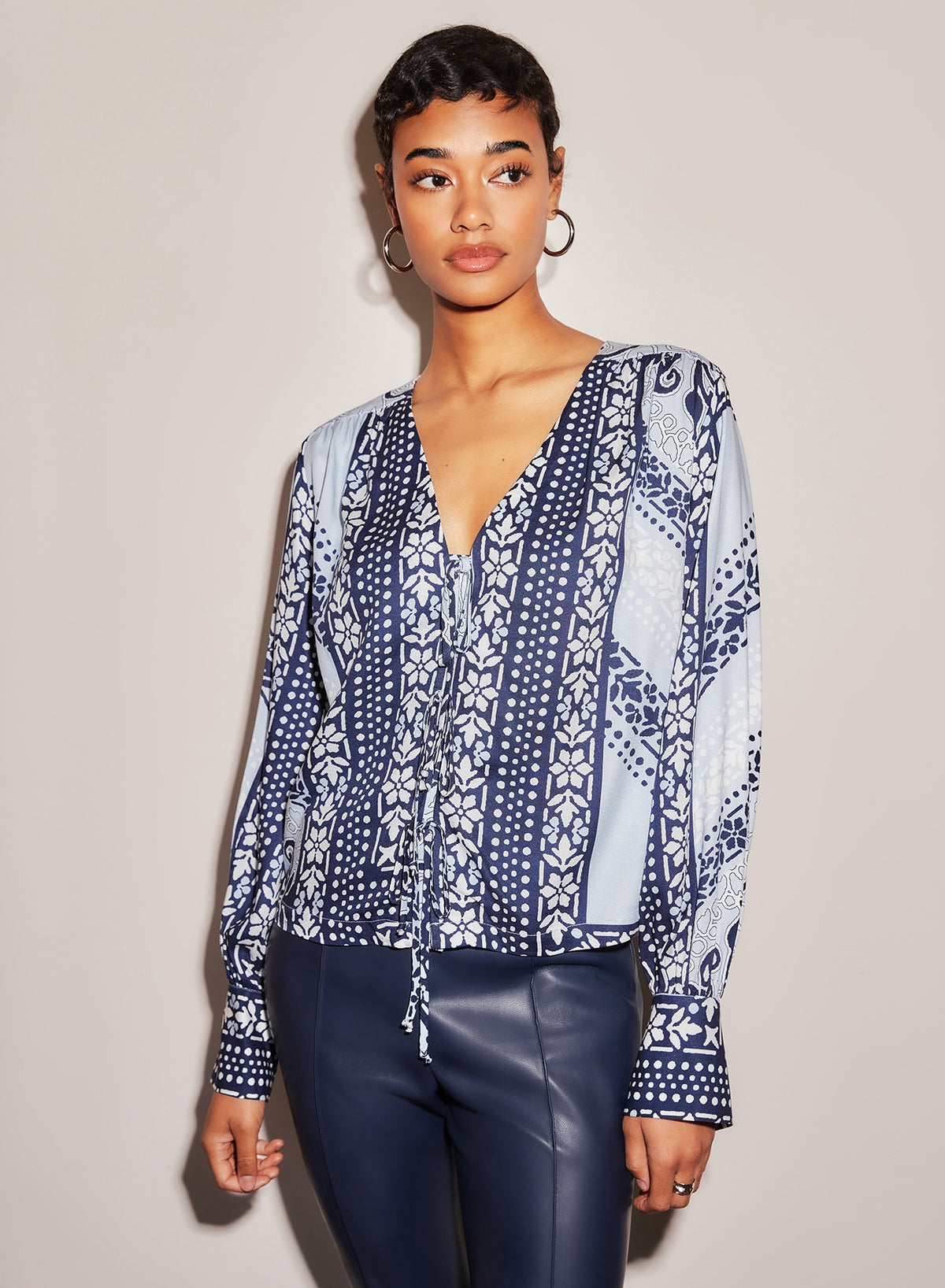 Kayla Bow Detail Blouse