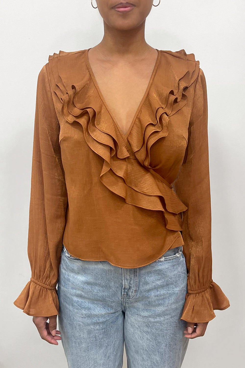 Ayesha Ruffled Blouse
