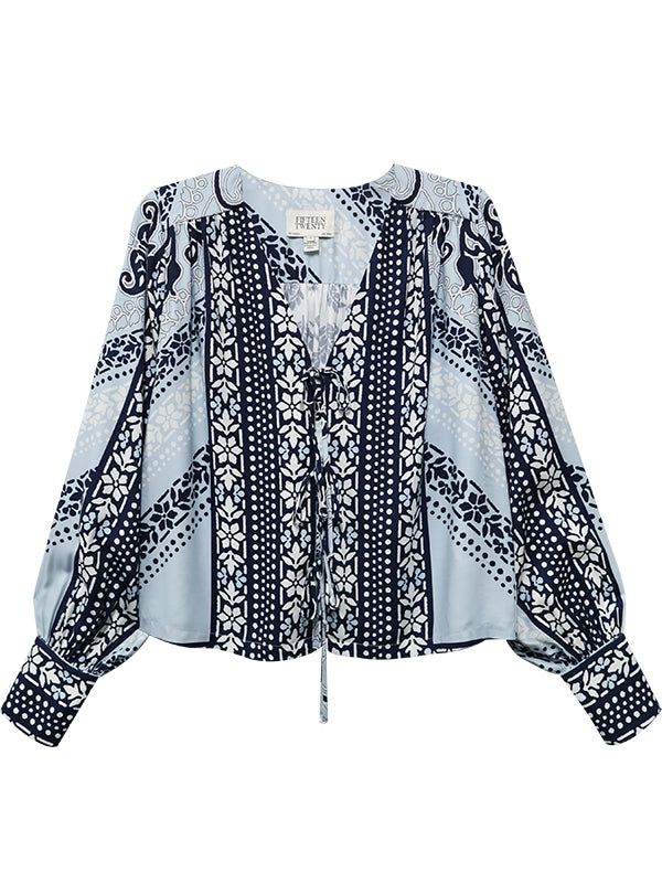 Kayla Bow Detail Blouse