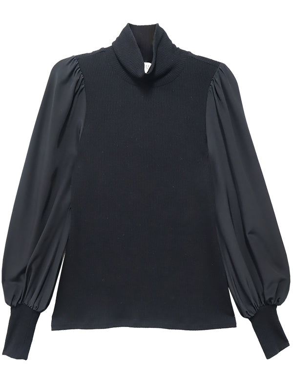 Lisette Contrast Turtleneck