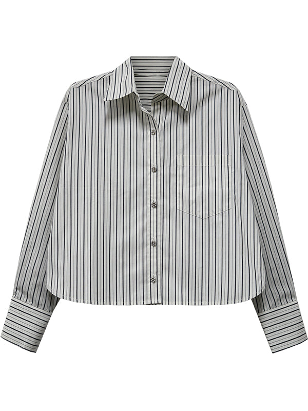 Dianne Stripe Button Up Shirt