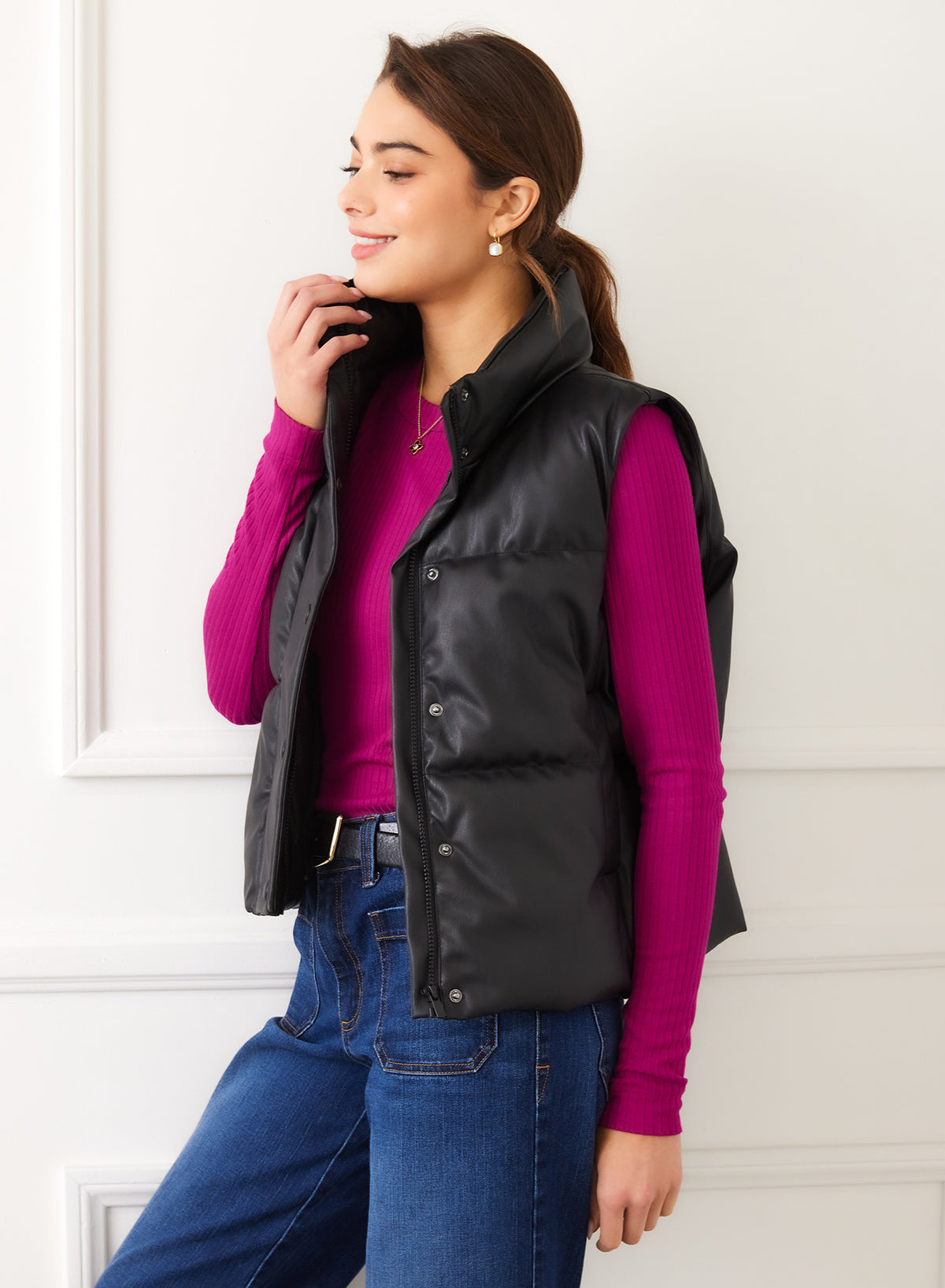 Quilted Puffer Vest