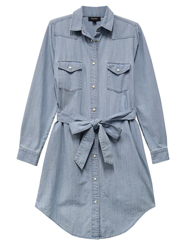 Western Belted Shirtdress