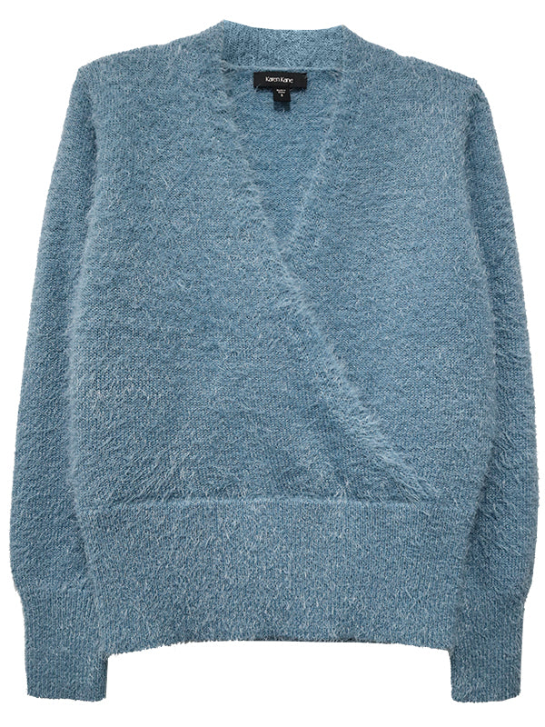 Eyelash Wrap Sweater