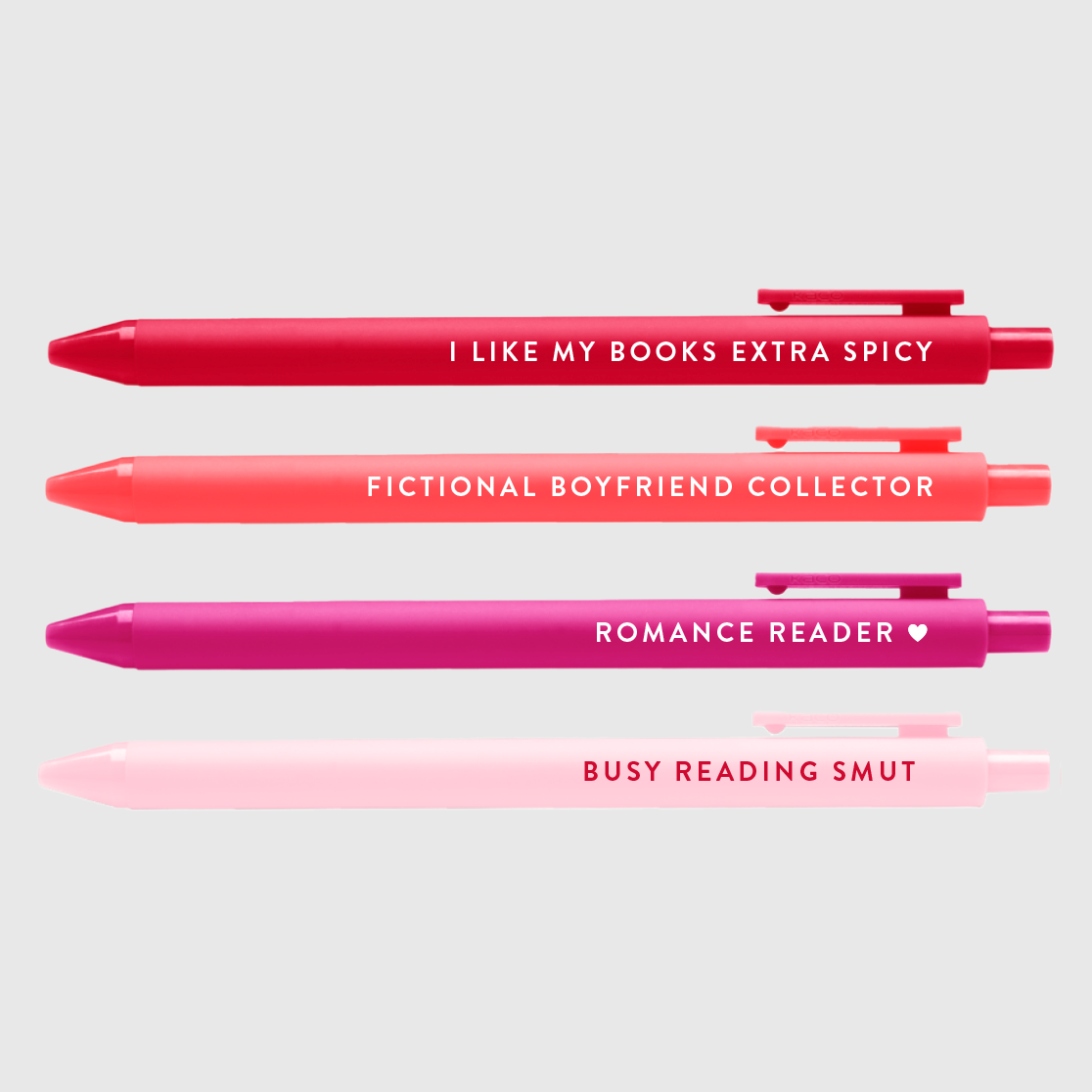 Romance Reader Pen Set