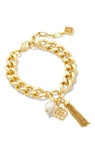 Everleigh Velvet Chain Bracelet