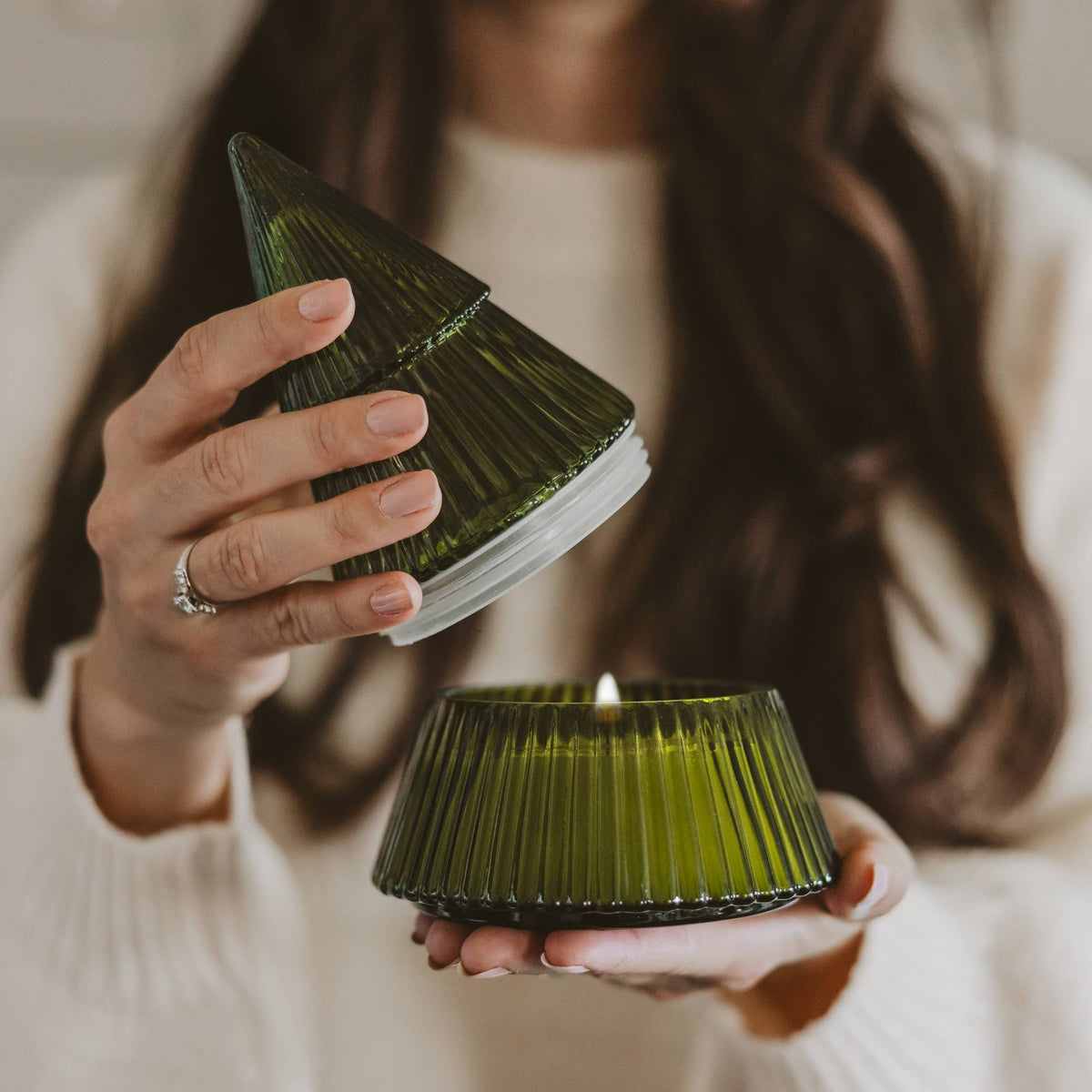 Fraser Fir Soy Candle tree