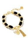 Everleigh Velvet Chain Bracelet