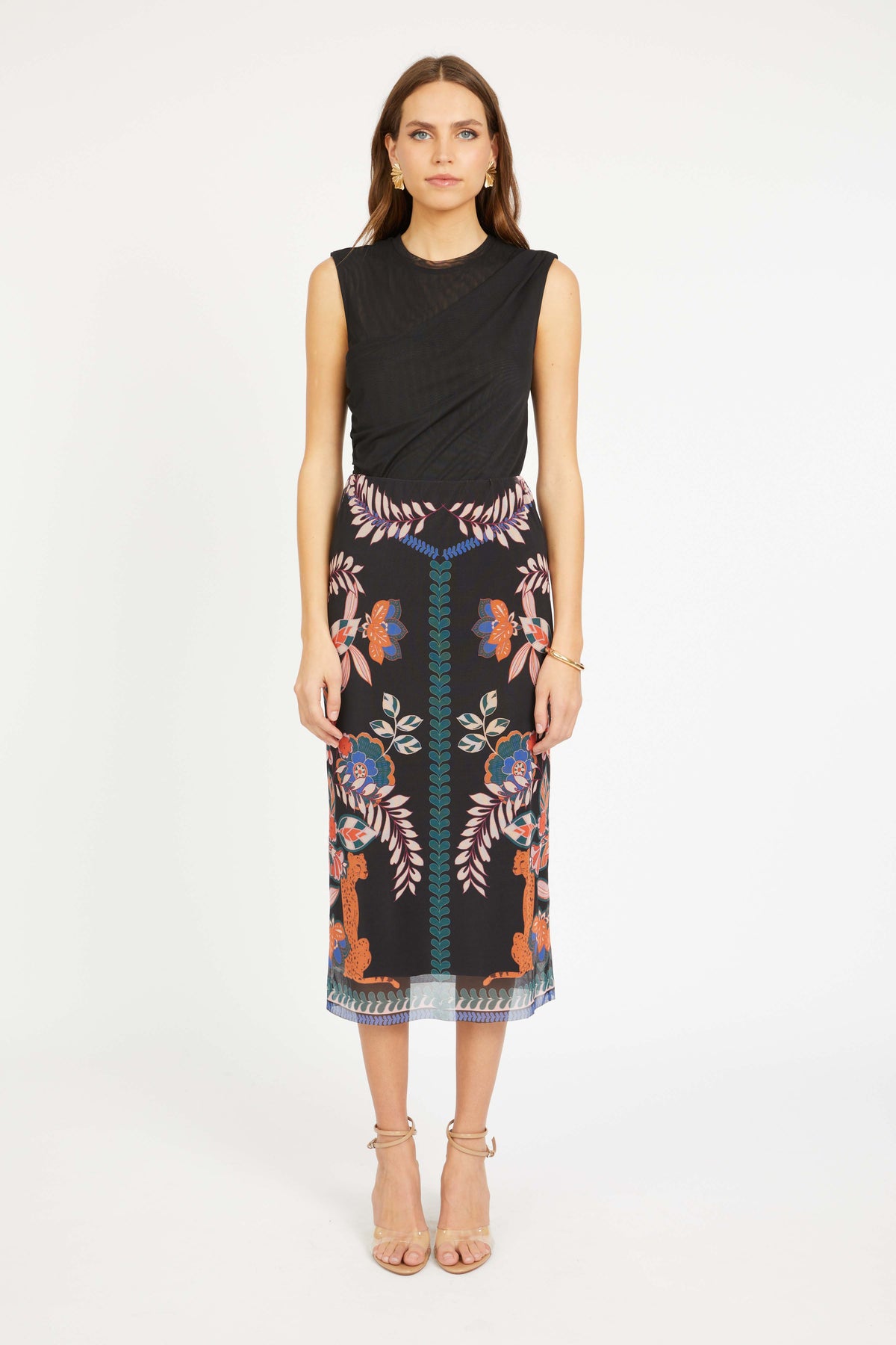 Callie Skirt in Zulu Prince Cheetah