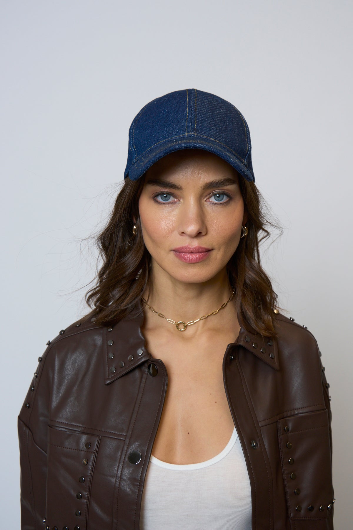 Bushwick denim cap