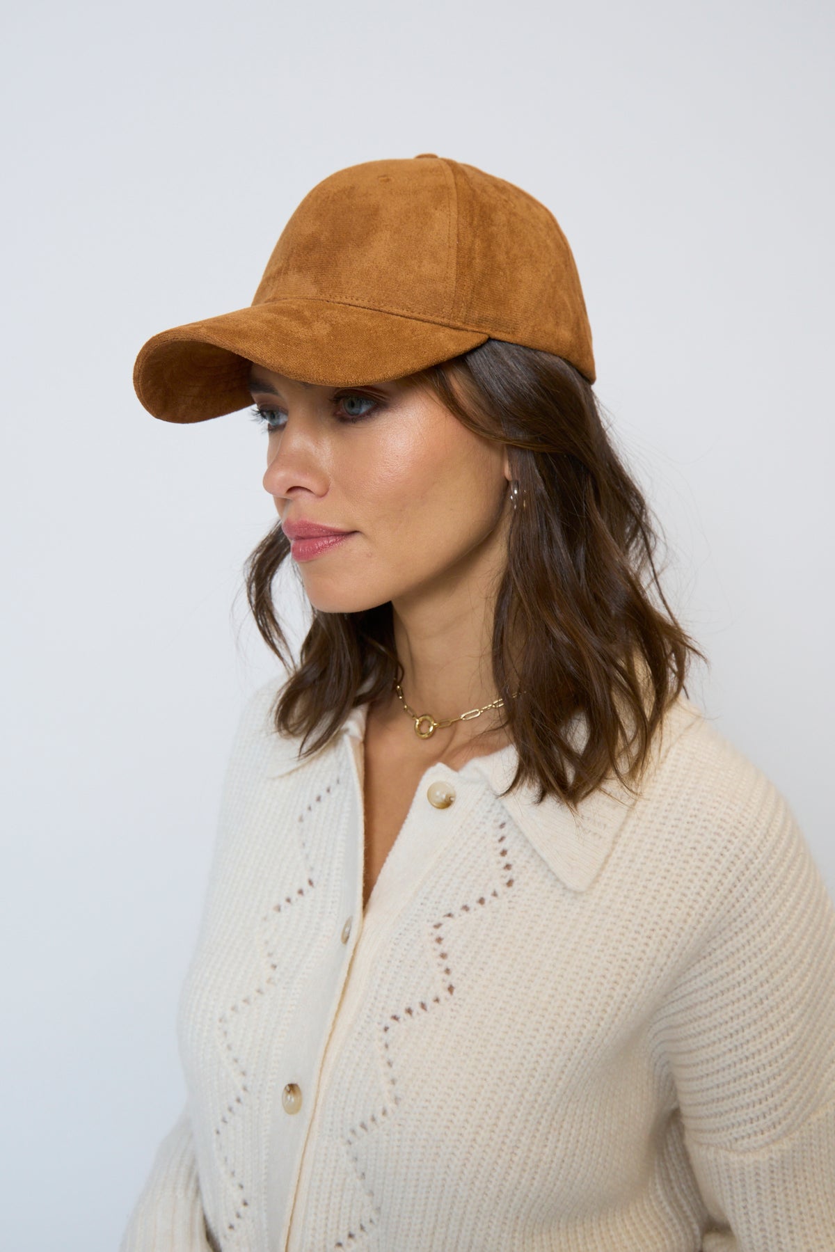 London suede cap