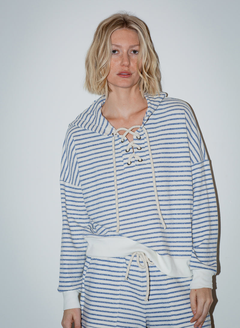 Jordan Lace Up Hoodie