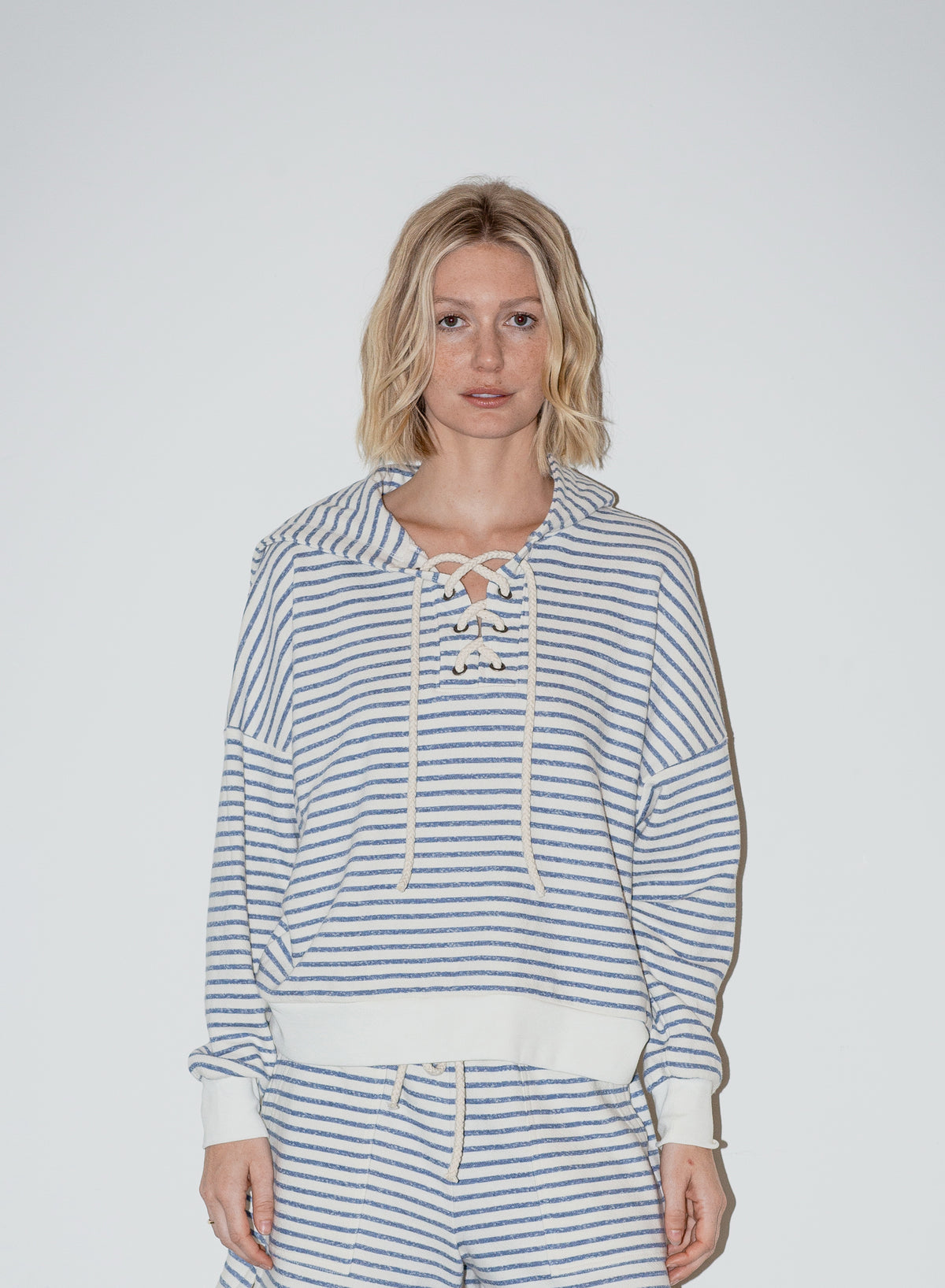 Jordan Lace Up Hoodie