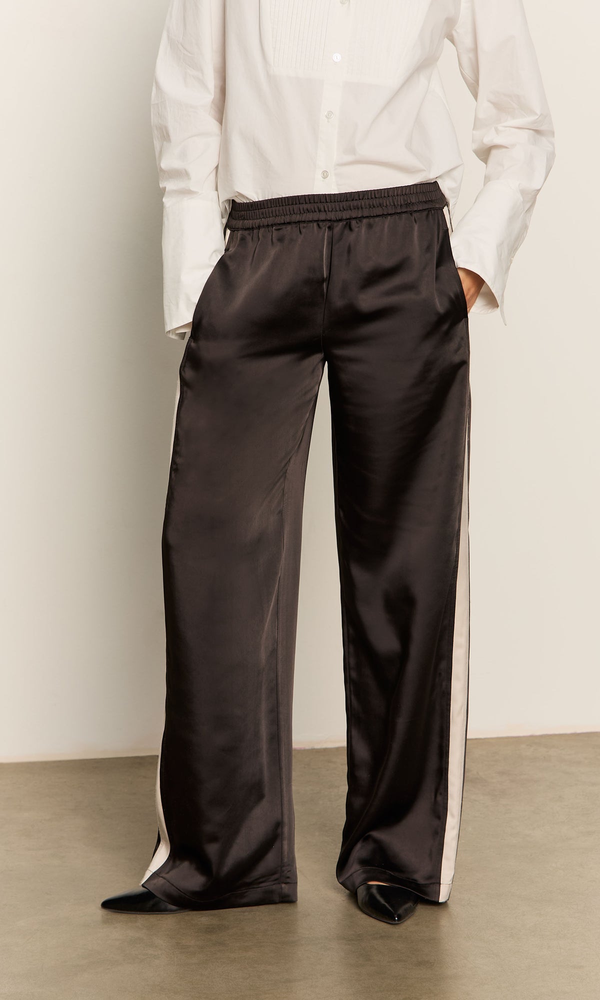 Satin Track Pant