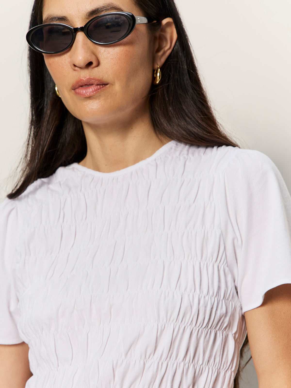 BETTER TOGETHER SMOCKED TOP