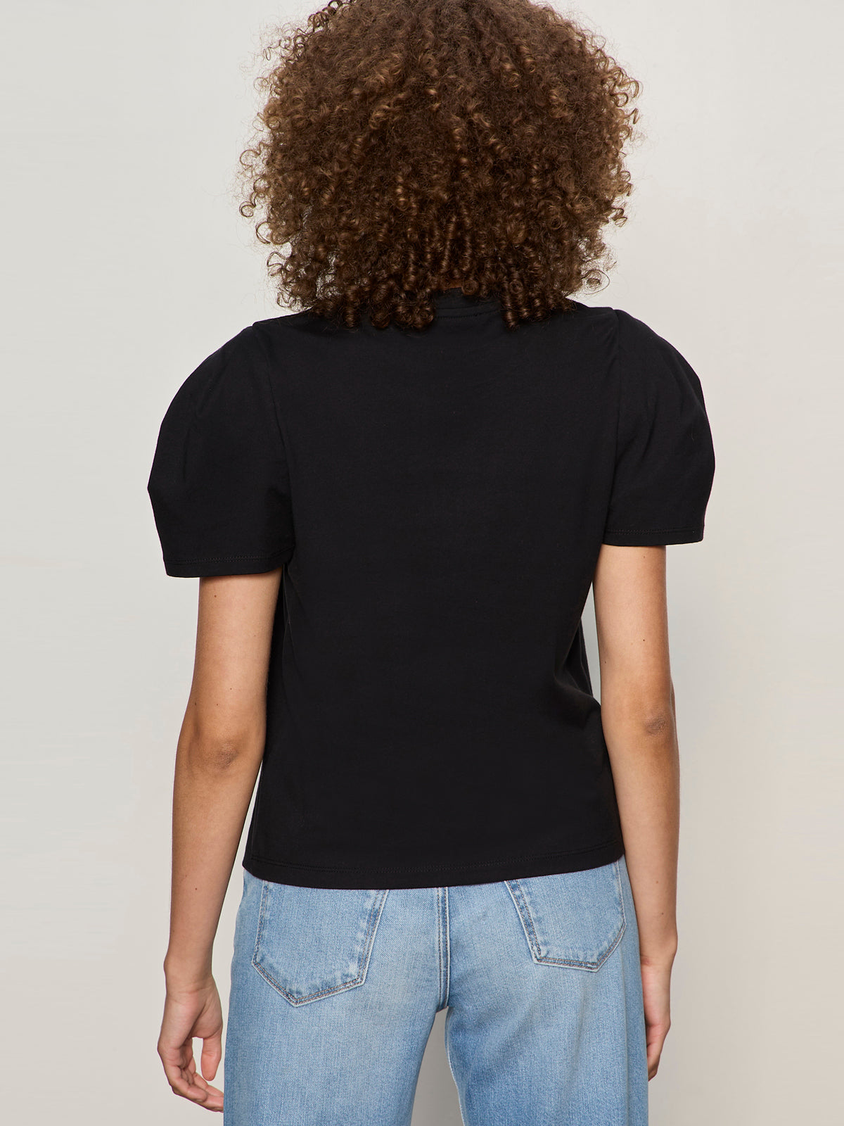 PLEATED TEE