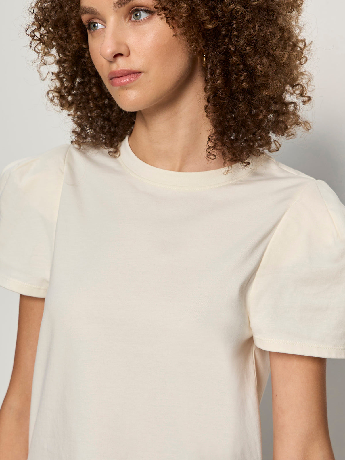 PLEATED TEE