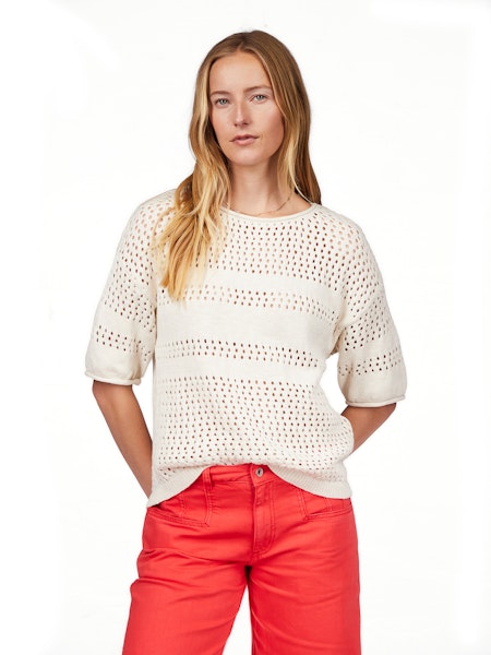 Openwork Tee