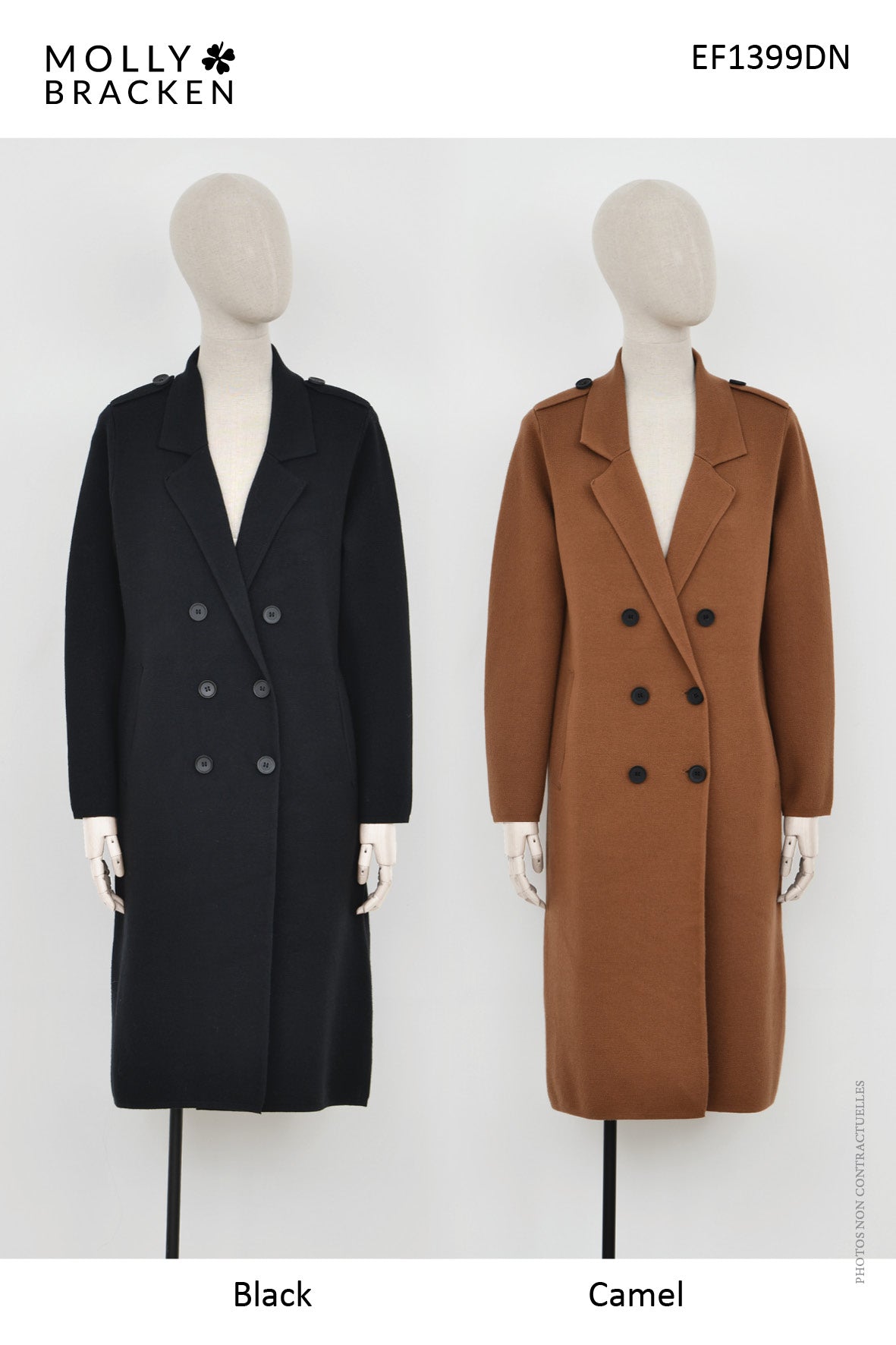 Ladies knitted coat