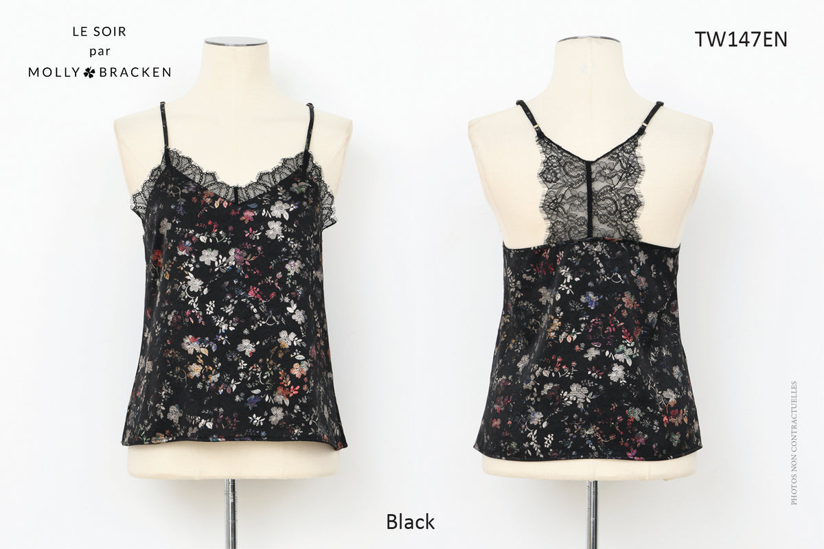LADIES WOVEN CAMISOLE