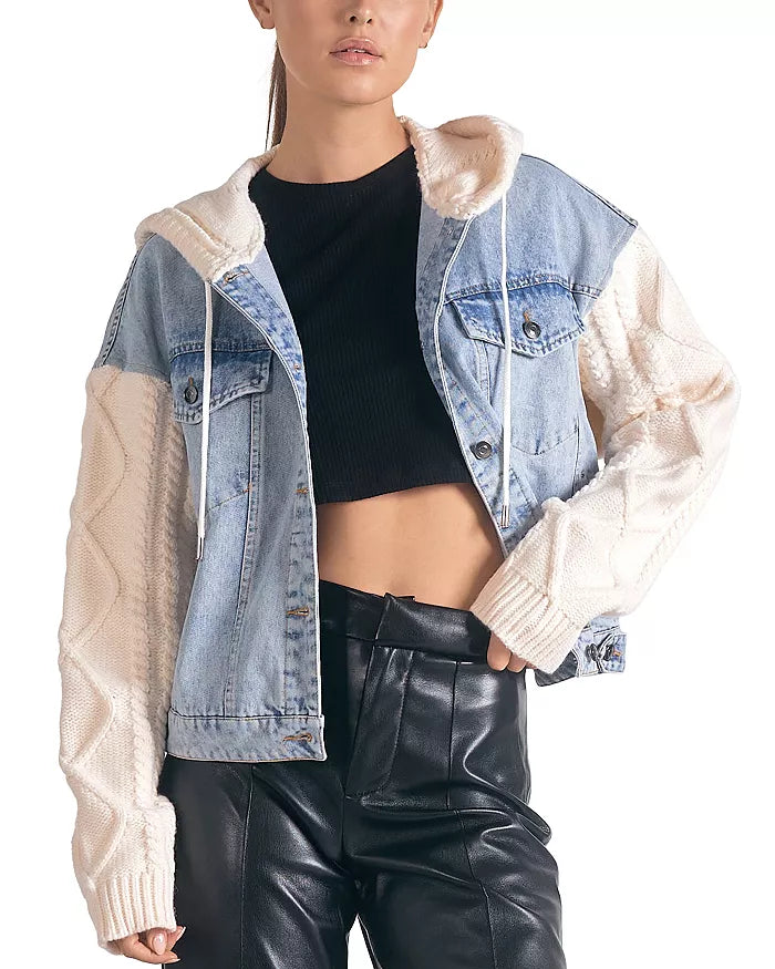Elan Mixed Media Jacket