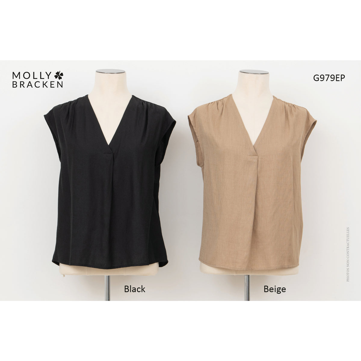 LADIES WOVEN TOP