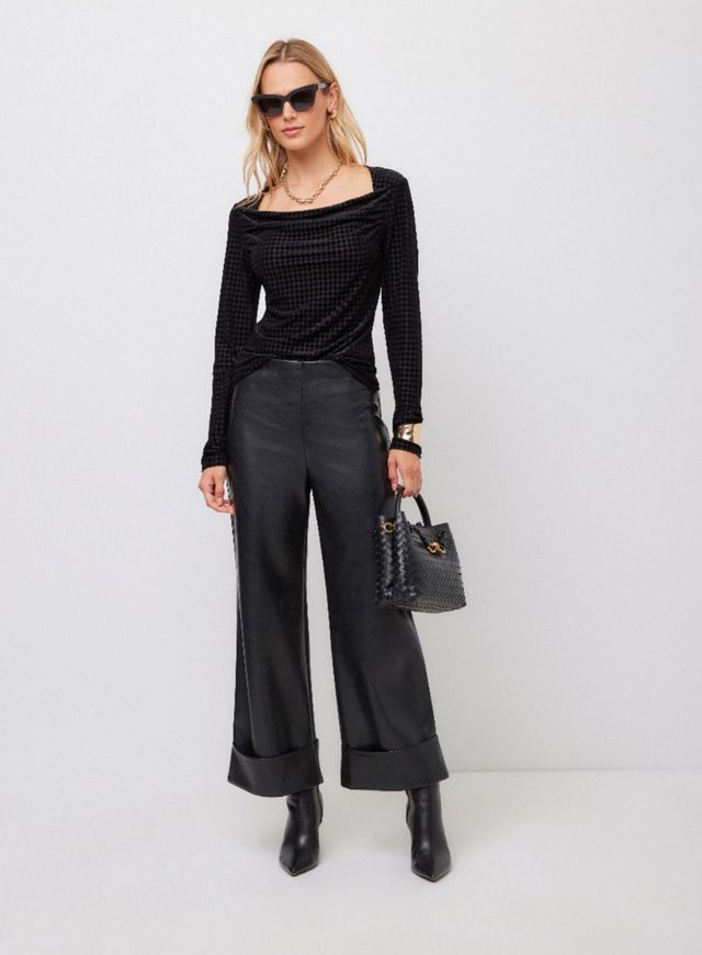 Regina Cuff Cropped Pants