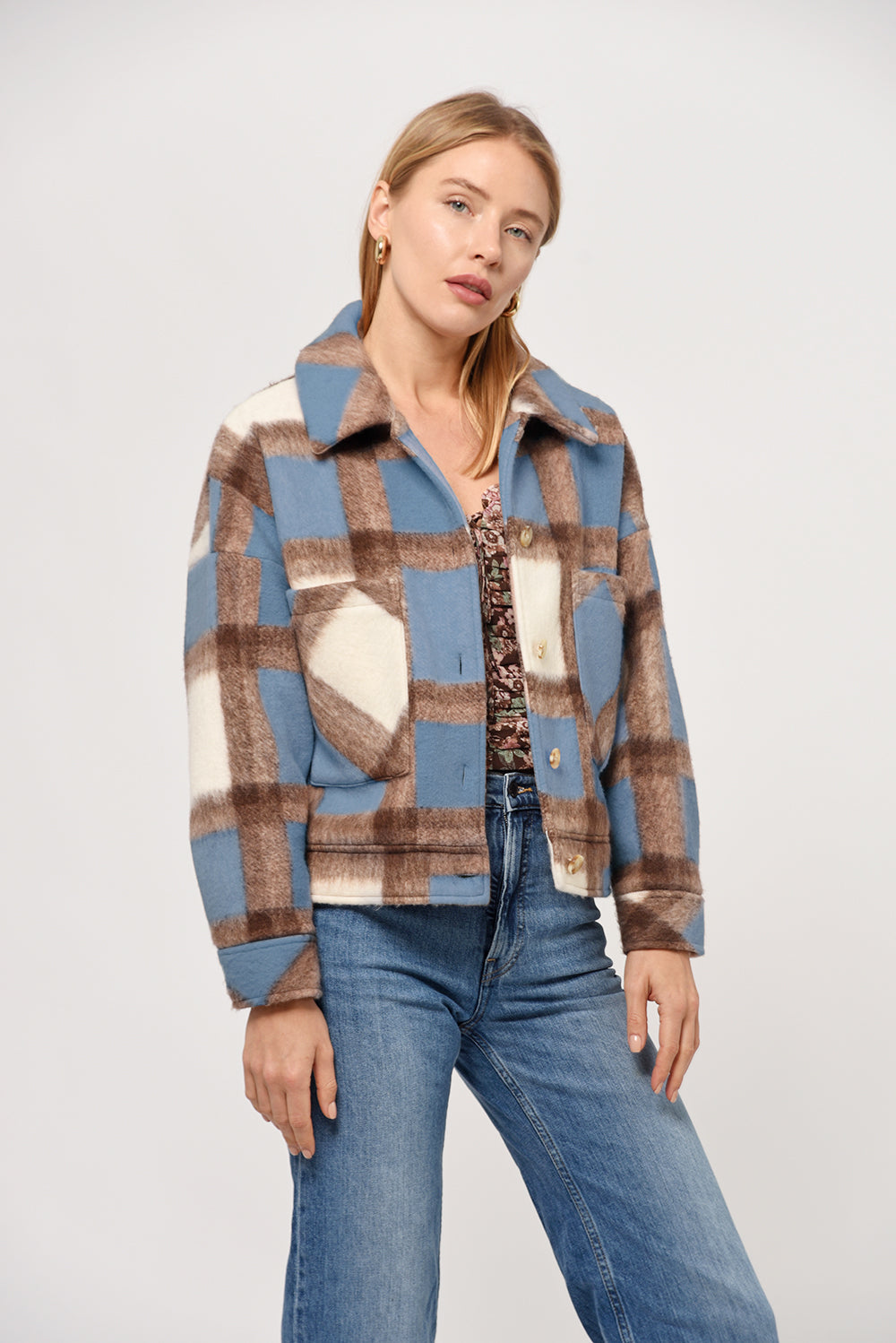 Tristan Plaid Jacket