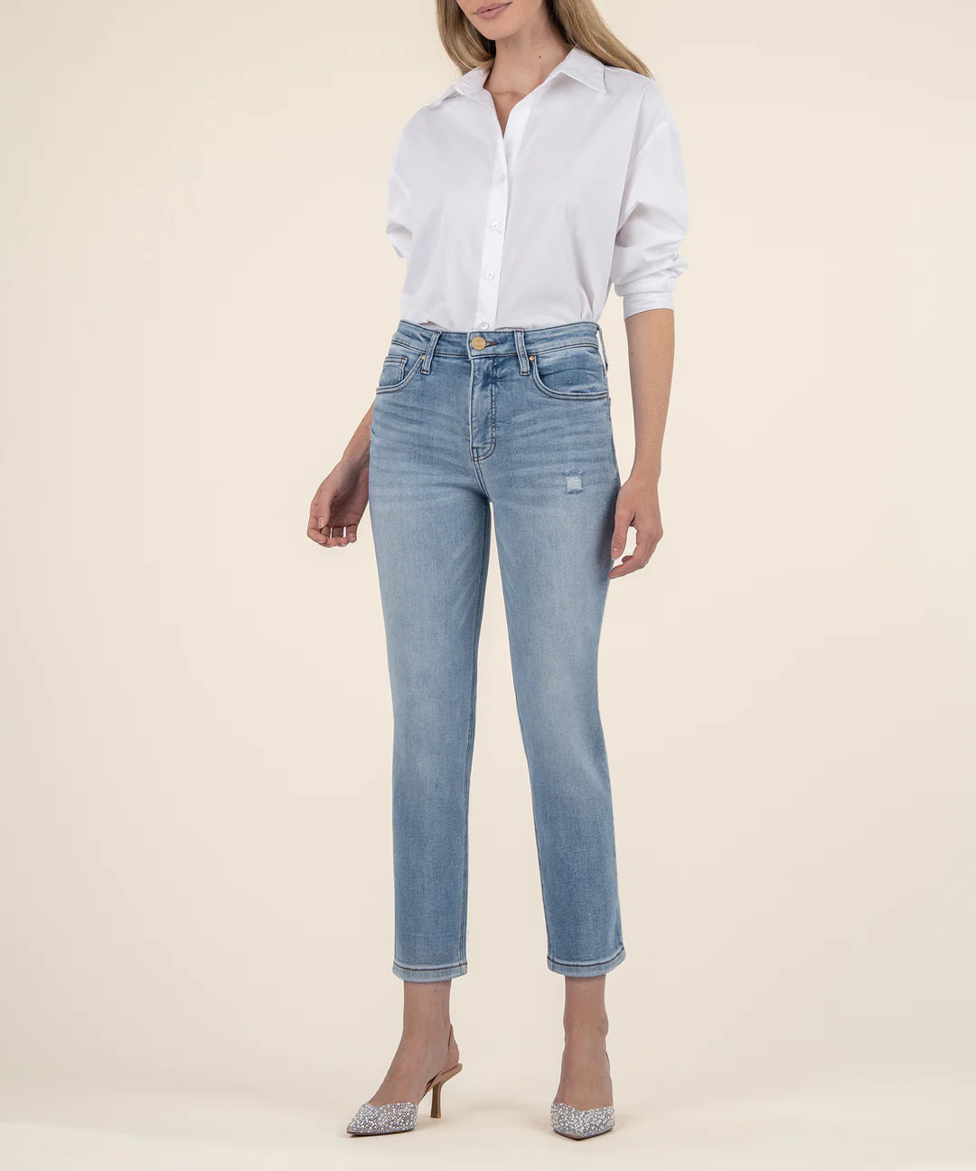Rachel High Rise Mom Jean