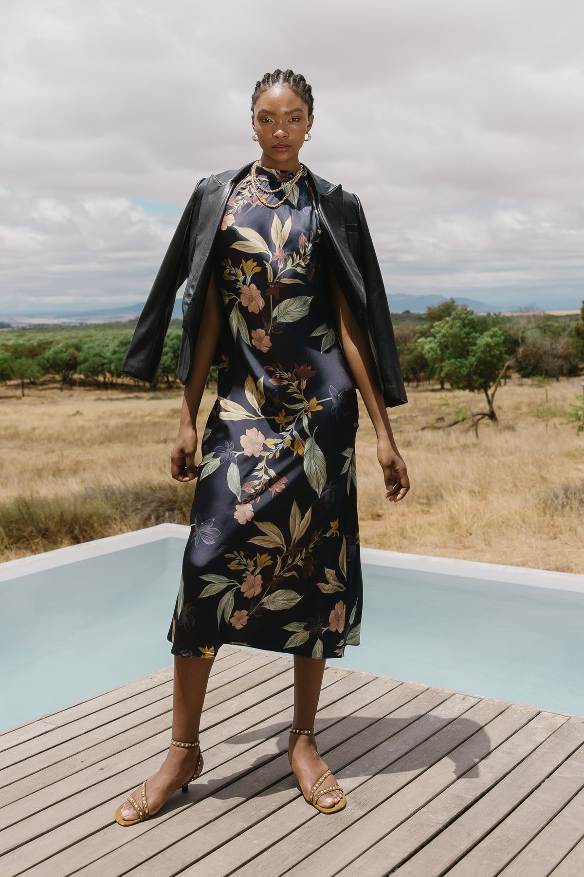 Naf Dress in Sundown Floral