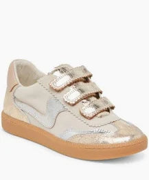 Notice Velcro sneaker silver/gold