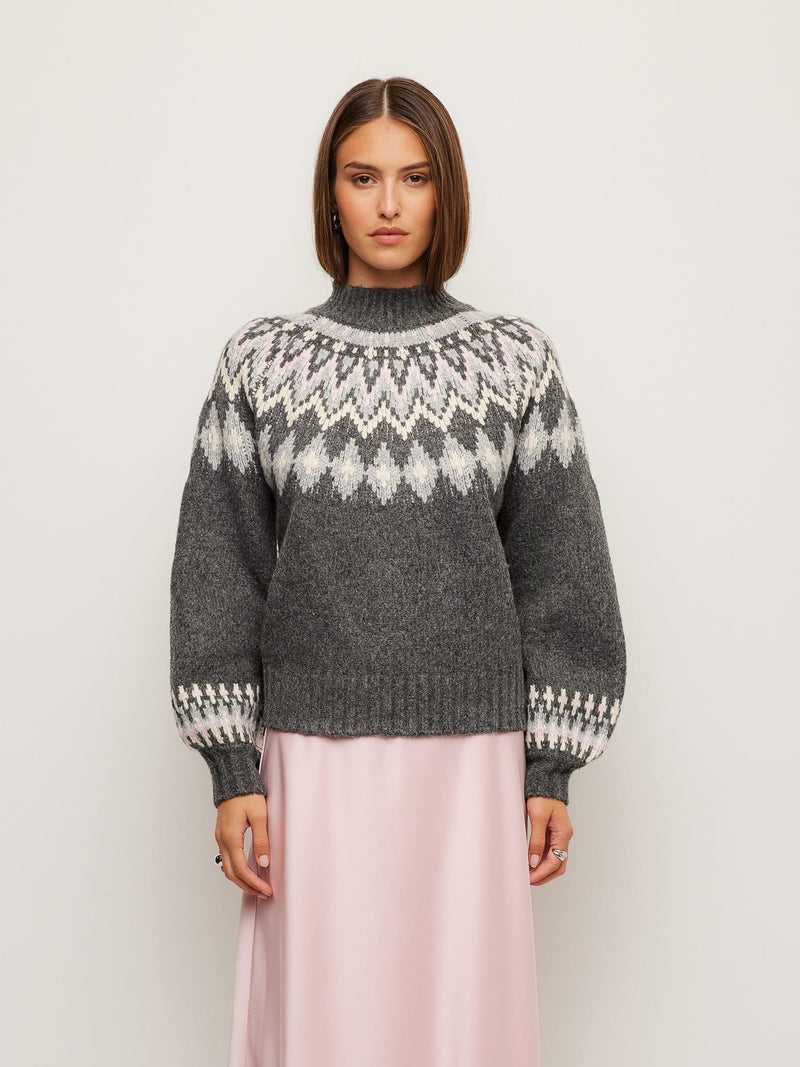 Zarah Jacquard Sweater
