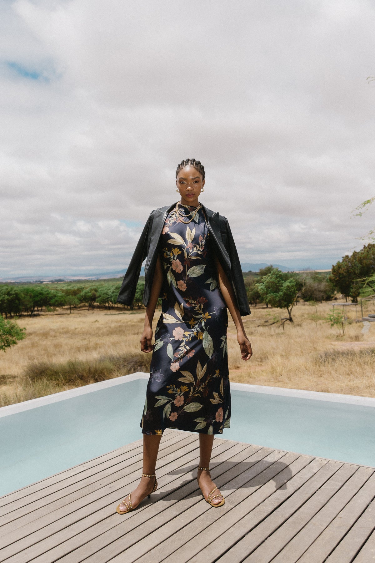 Naf Dress in Sundown Floral