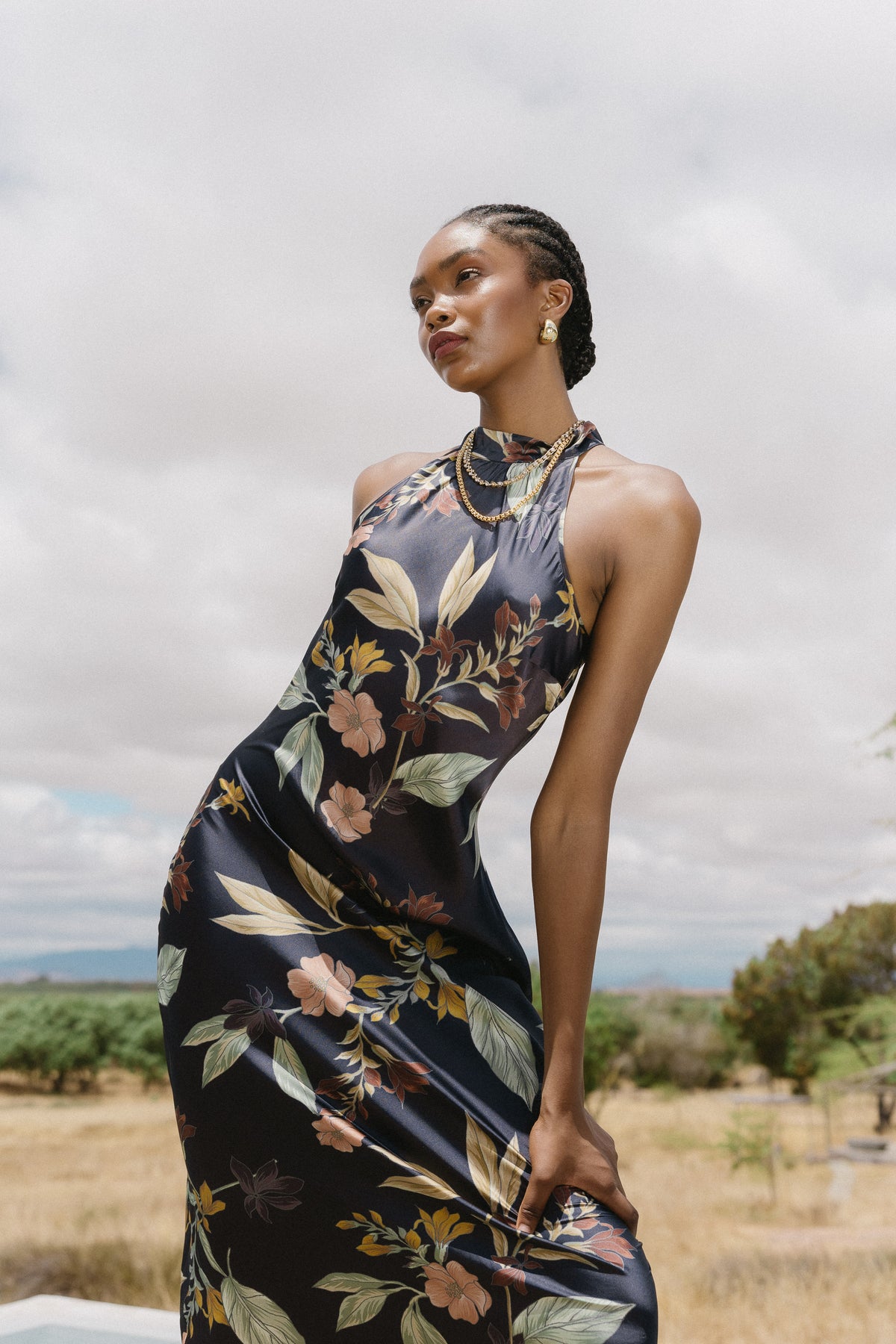 Naf Dress in Sundown Floral