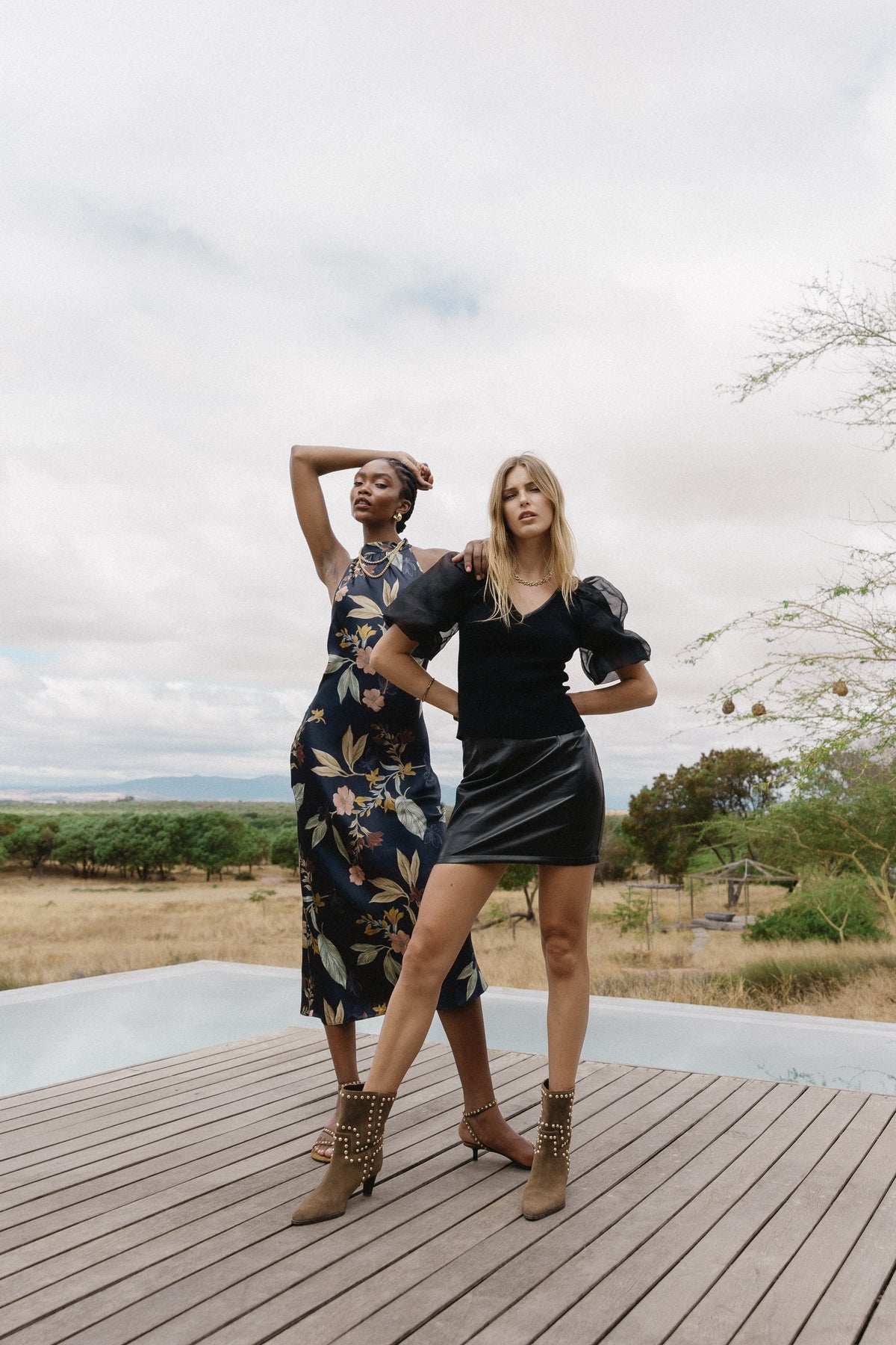 Naf Dress in Sundown Floral