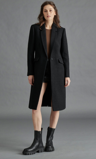 Prisie Black Coat