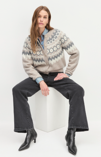 The Snowed in Cardigan