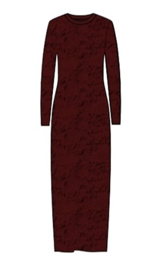 Cecelia Floral LS Dress