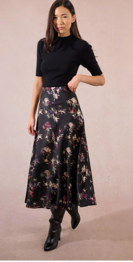 Floral Woven Skirt