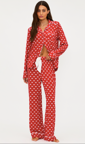 Livy top/ Connie Pant PJ set