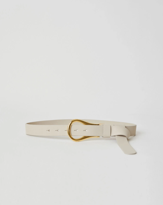 Ryder Wrap Belt - Bone Gold